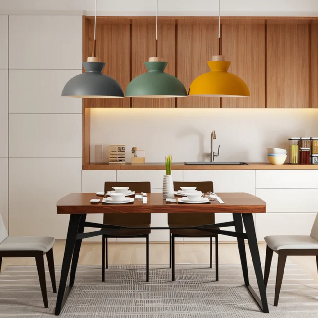 Luce a Sospensione Liora Macaron per Sala da Pranzo e Soggiorno