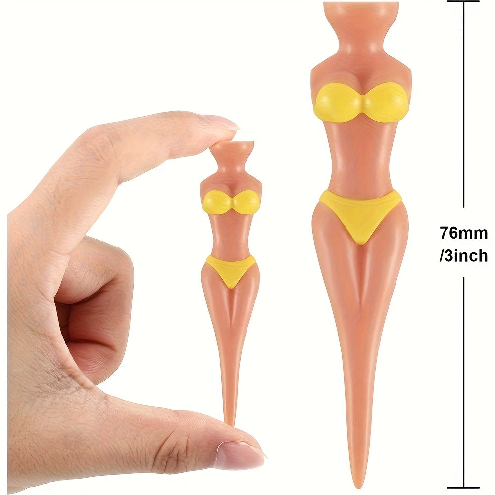 Novelty Bikini Golf Tees 5-Pack