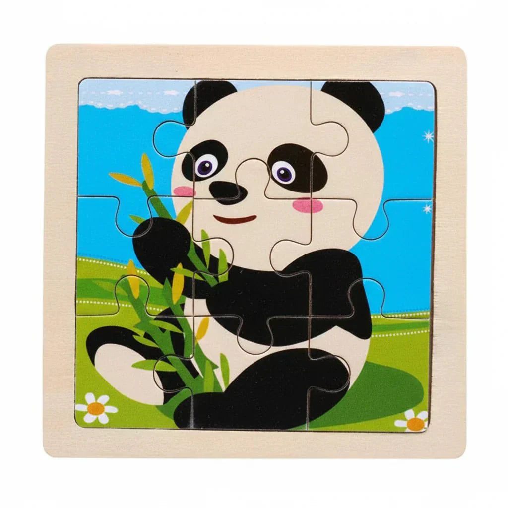 LumaLogic Montessori Holzpuzzle für frühes logisches Lernen