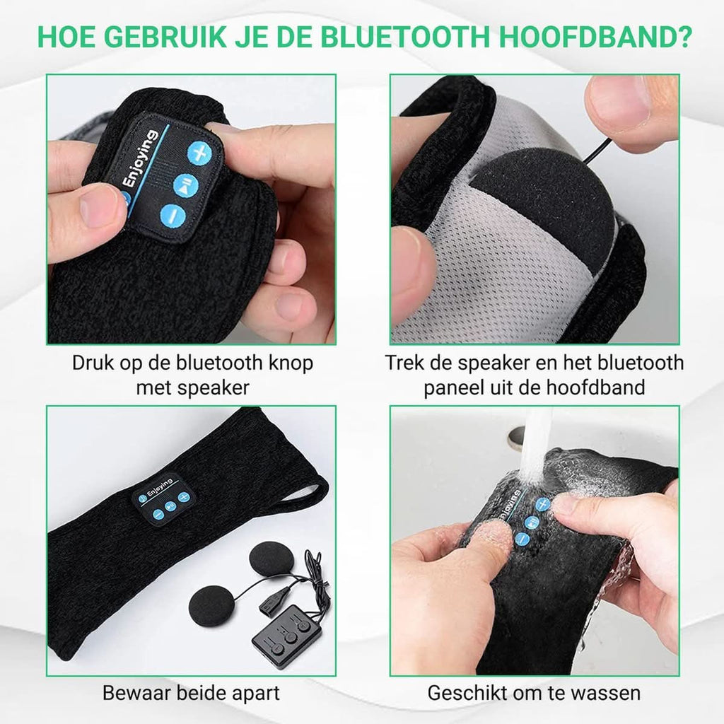 SomniWave Smart Bluetooth Sleep Band for Deep Sleep and Relaxation