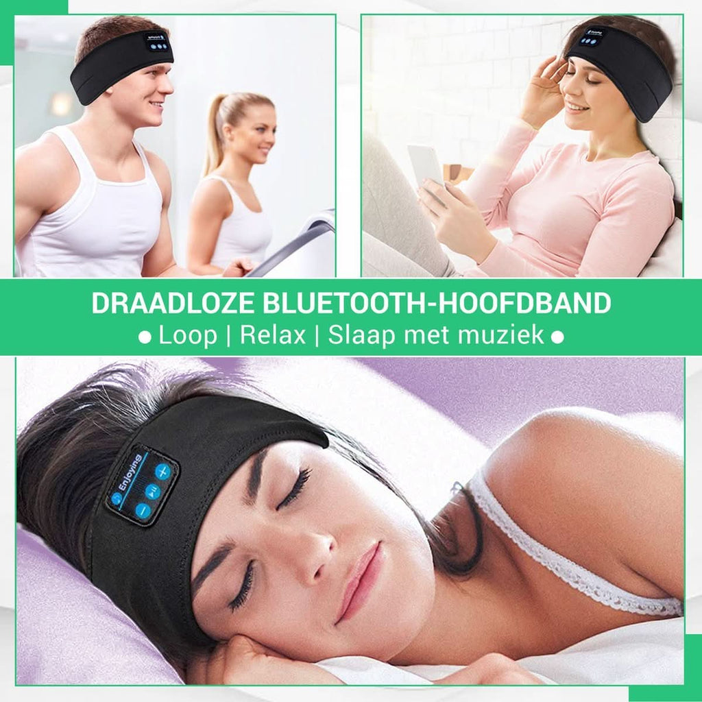 SomniWave Smart Bluetooth Sleep Band for Deep Sleep and Relaxation