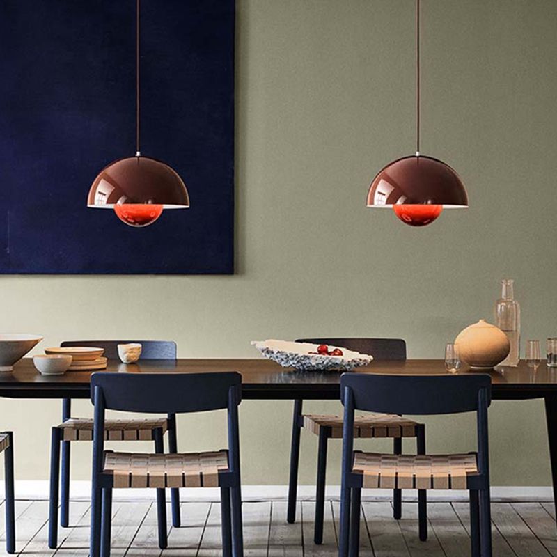 Astria Geometrische Pendelleuchte aus Schmiedeeisen für Zuhause