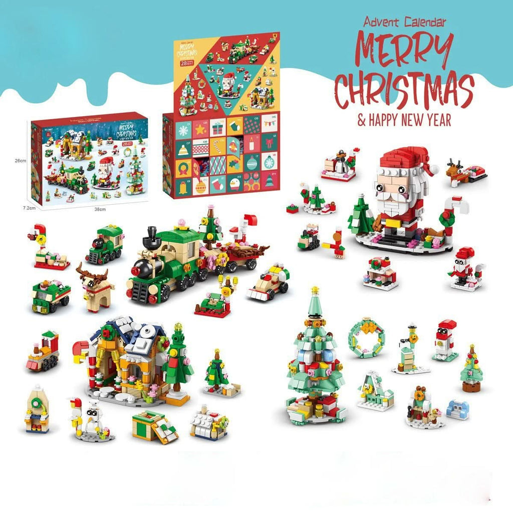 Set creativo di costruzioni BrightBuild Studio per Natale, per bambini dai 6 anni in su