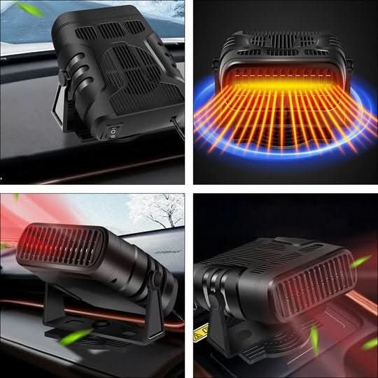 TempBreeze 12V Portable Car Heating and Cooling Device with Defogging Function