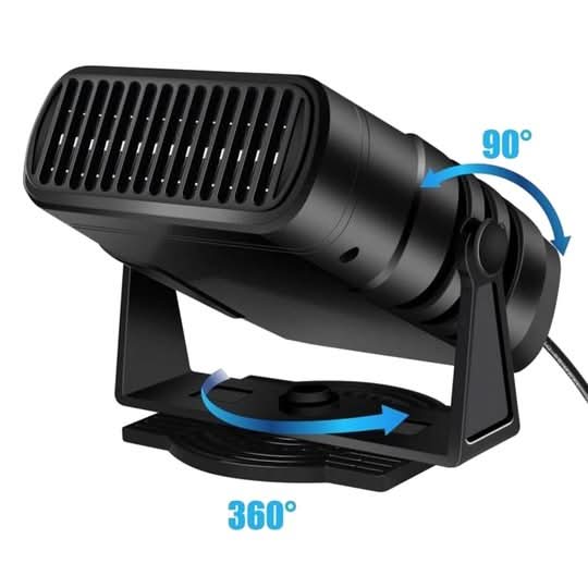 TempBreeze 12V Portable Car Heating and Cooling Device with Defogging Function
