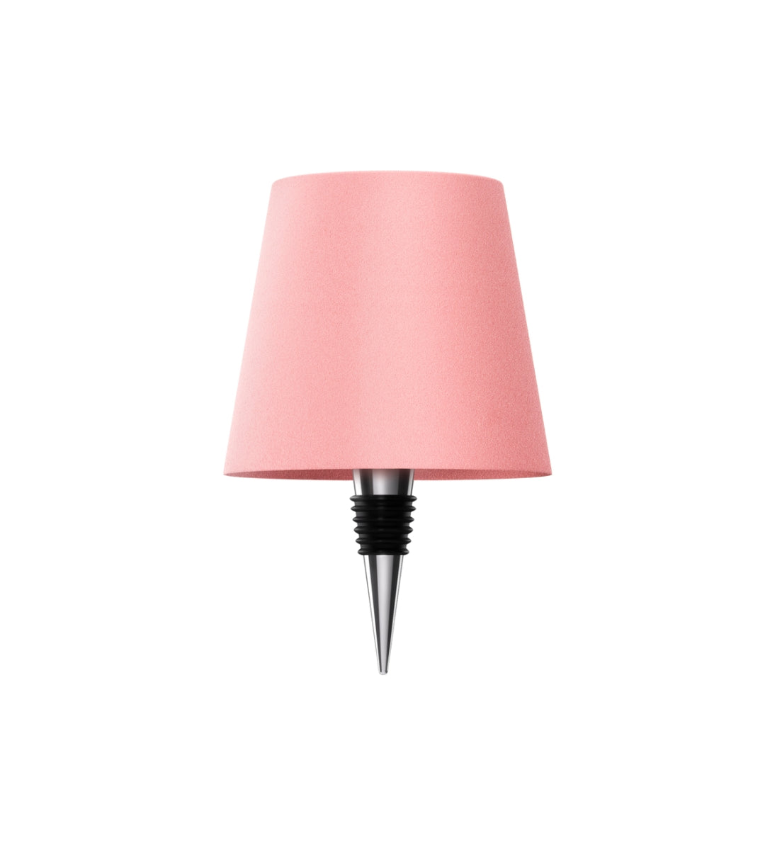 Aluminium LED-fleslamp, oplaadbare tafellamp voor wijnflessen, warm licht