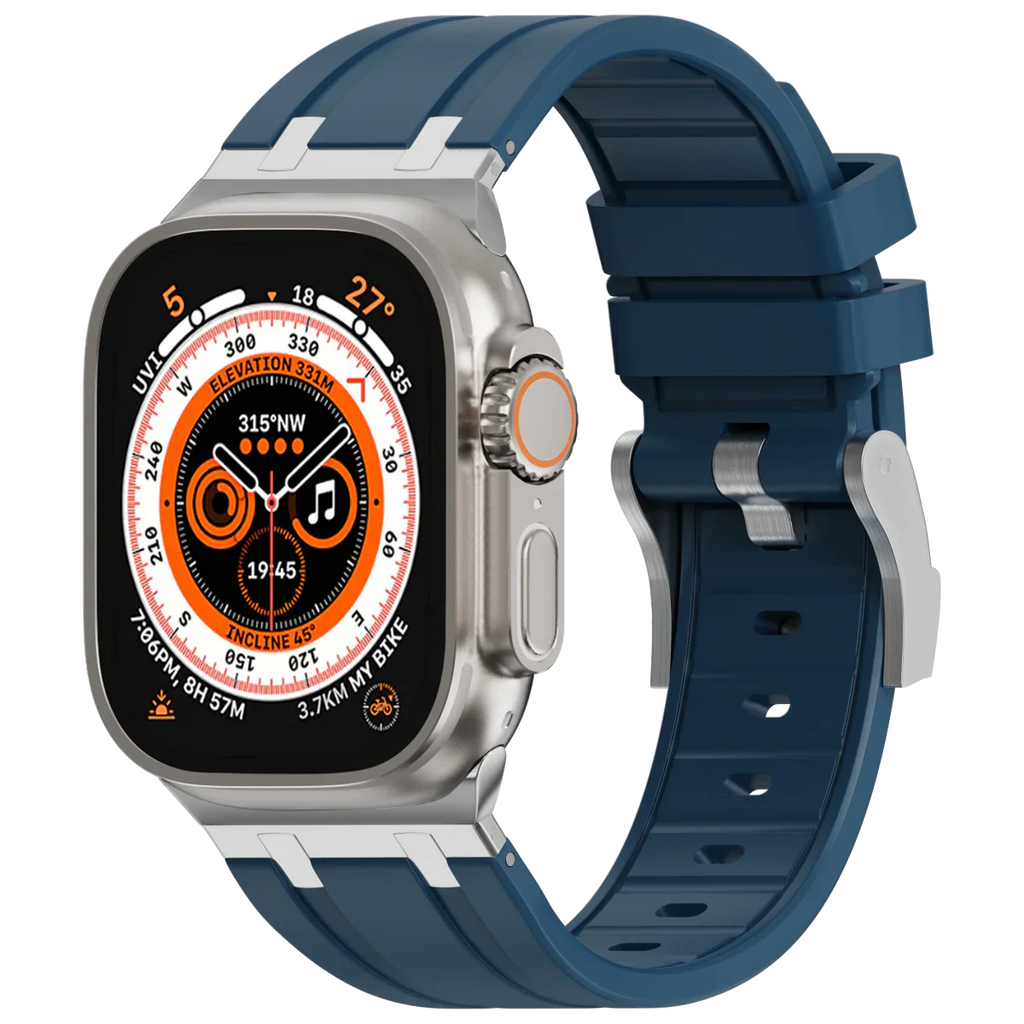 AP Silicone Wristband Fits Apple Watch Adjustable Size 130–220mm
