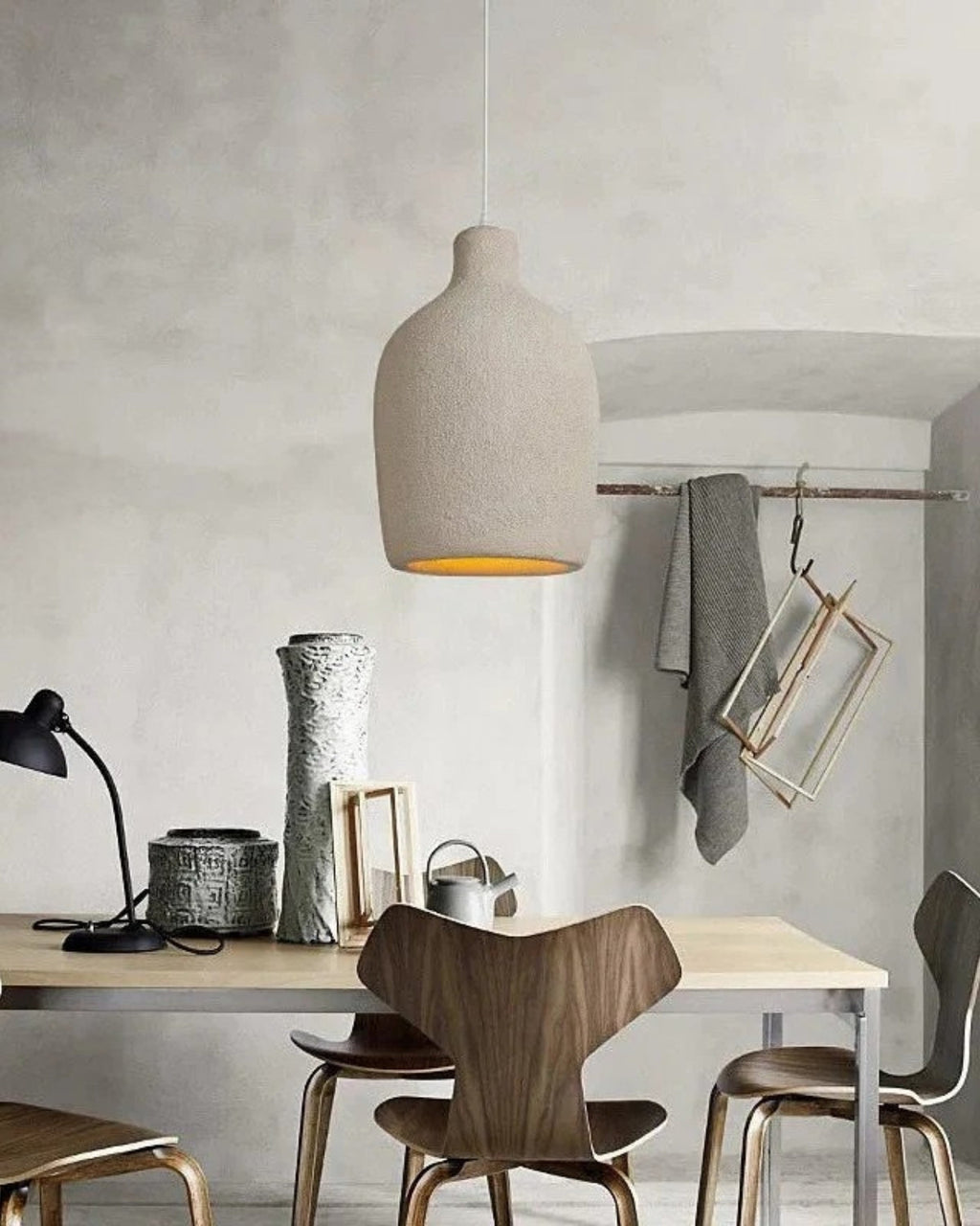 Lustră cu con reglabilă din aluminiu, 18–35 cm, stil modern industrial