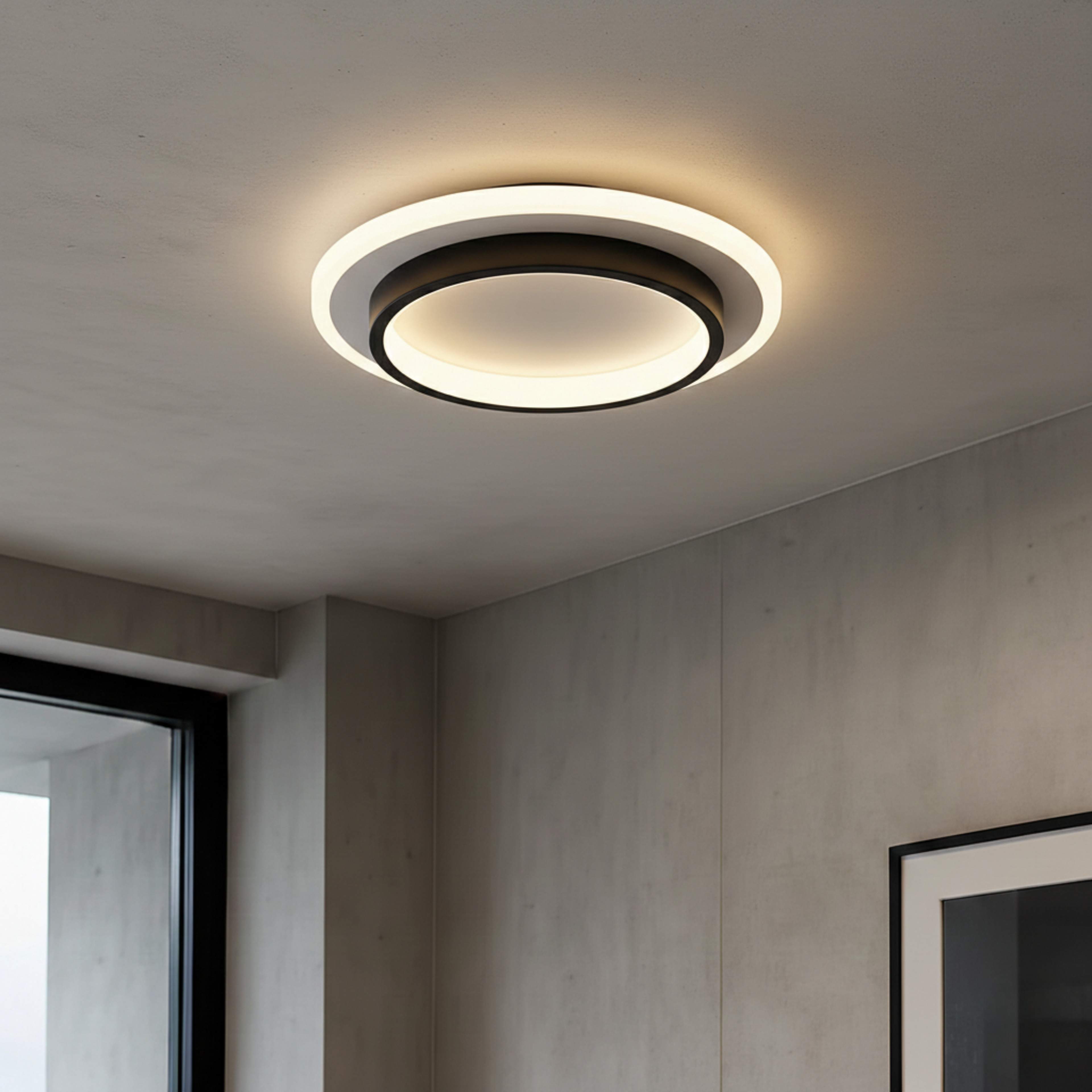 Současné elegantní LED stropní svítidlo AureaLux s přisazenou montáží