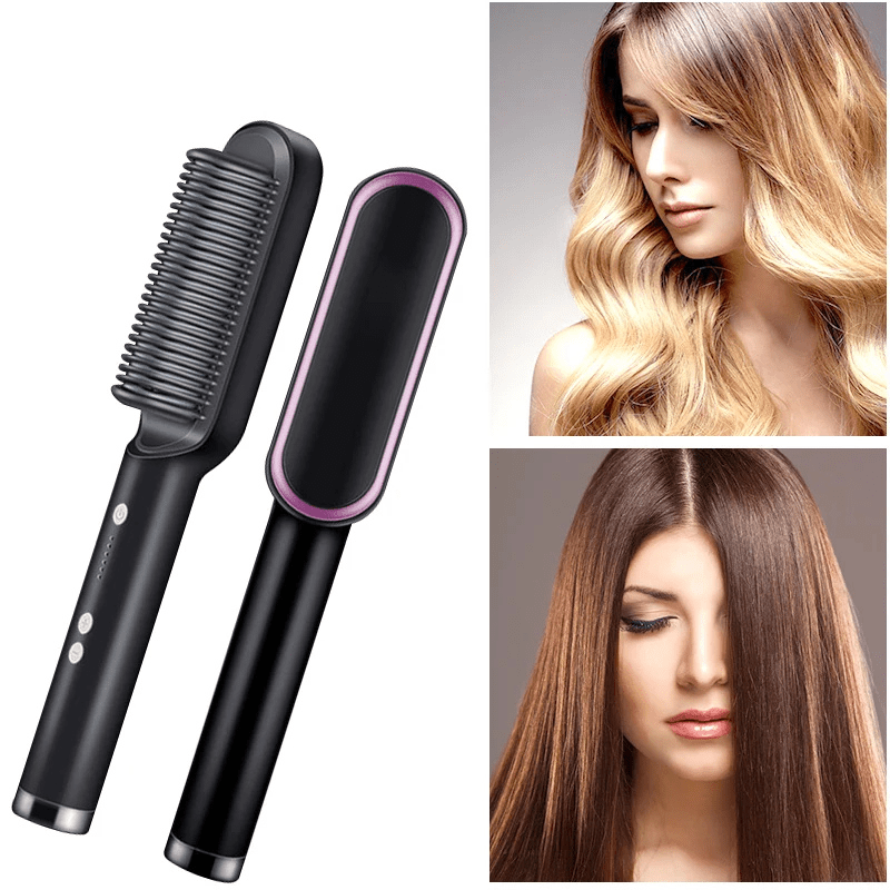 NovaGlide Pro Hair Straightener With Tourmaline Ceramic For Shiny Styles