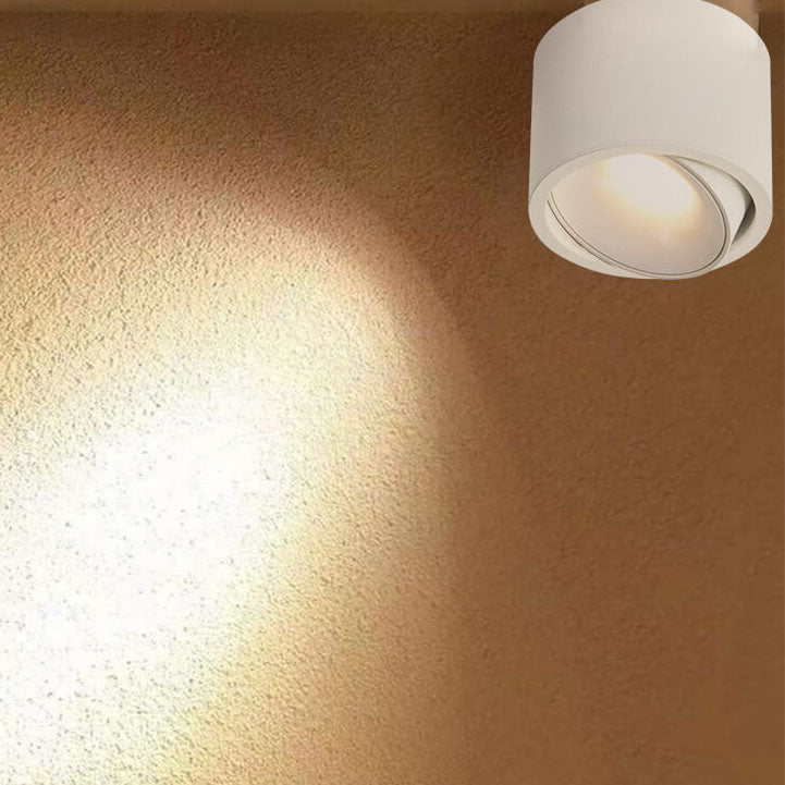 AstraGlow Circular LED Spotlight Ceiling Light With Flush Mount