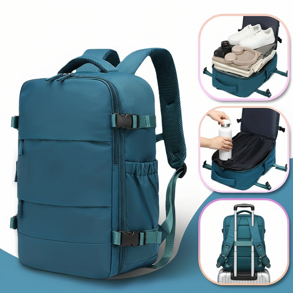 Travel Vacuum Backpack Set
