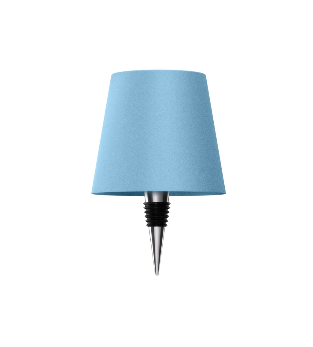 Aluminium LED-fleslamp, oplaadbare tafellamp voor wijnflessen, warm licht