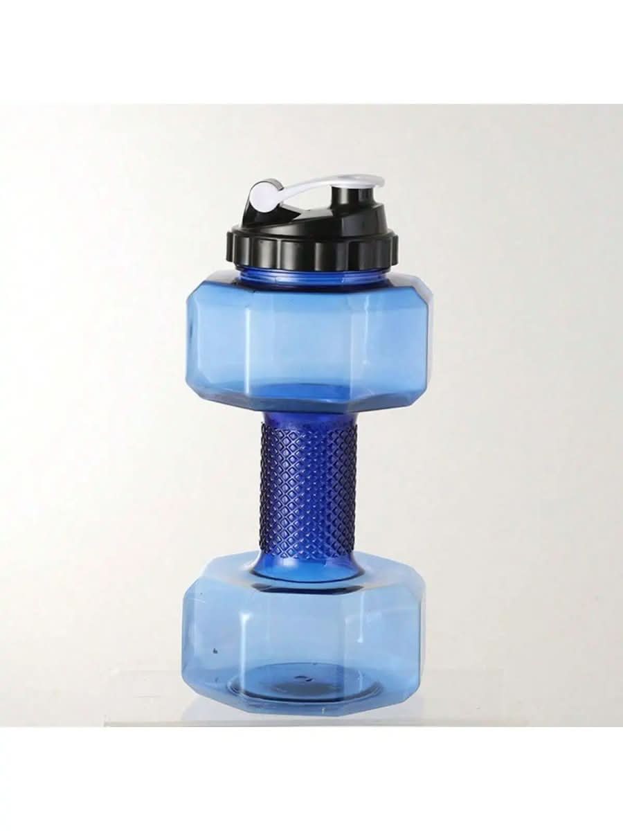 Láhev na vodu AquaFlex s činkou 550 ml pro fitness a každodenní použití, 2v1 design