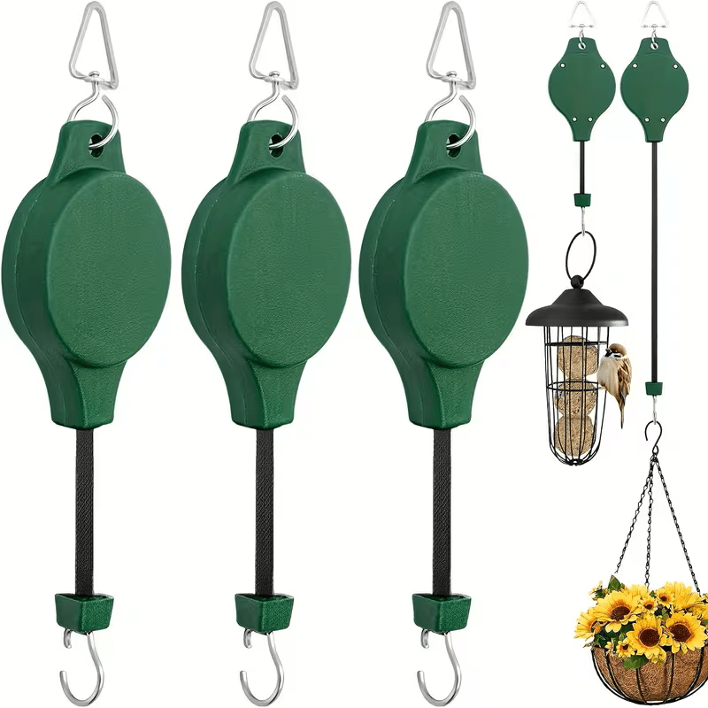 VerdantLift höhenverstellbares Hängesystem für Pflanzen und Vogelhäuser