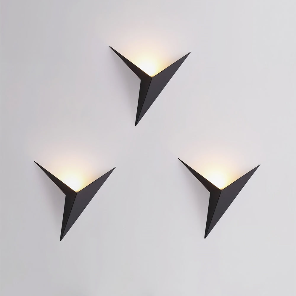 Luma Origami Wall Lamp With Inner Glow And Soft Shine