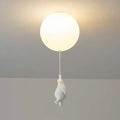 Bear Balloon Pendant Light For Kids Room With Warm LED Glow
