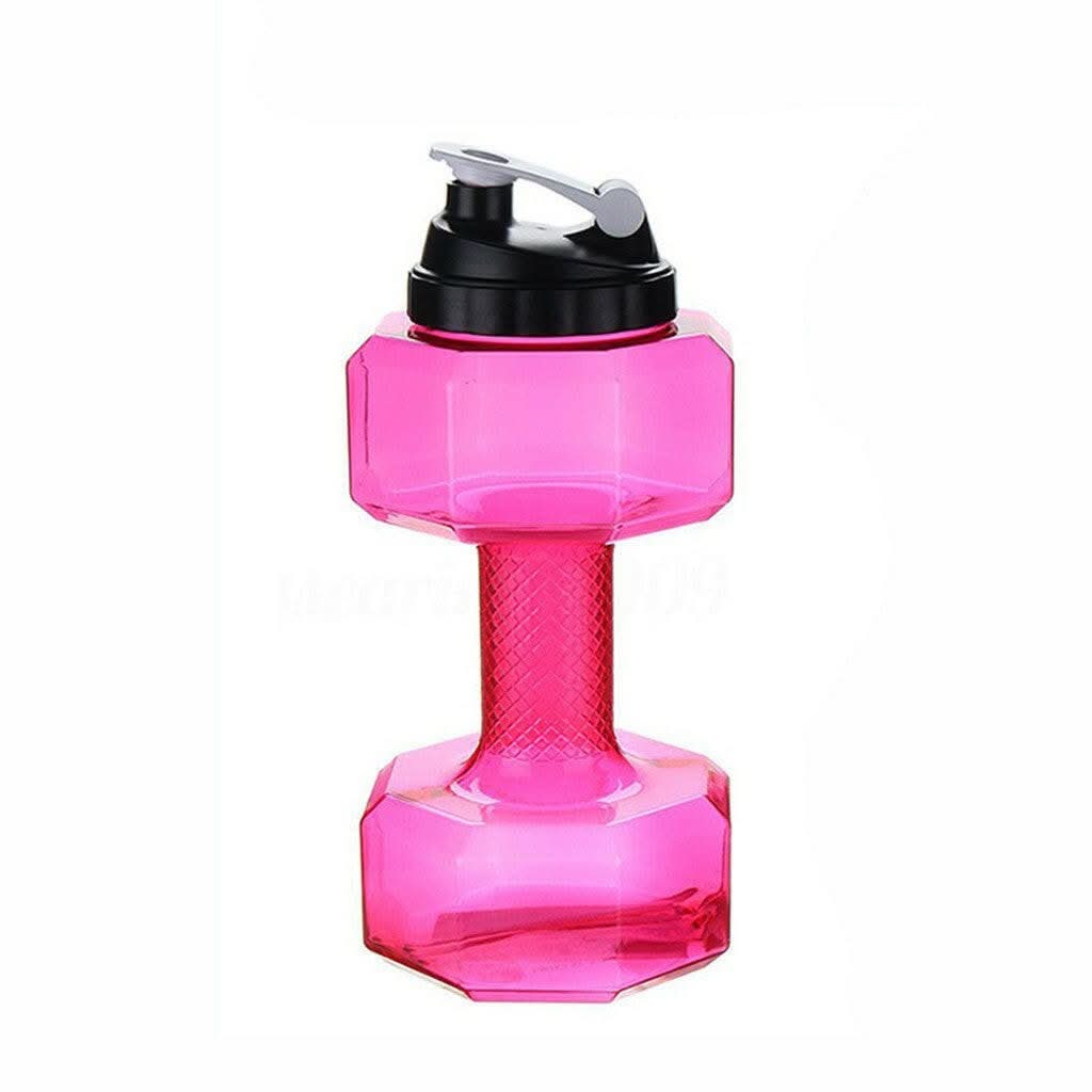 Láhev na vodu AquaFlex s činkou 550 ml pro fitness a každodenní použití, 2v1 design
