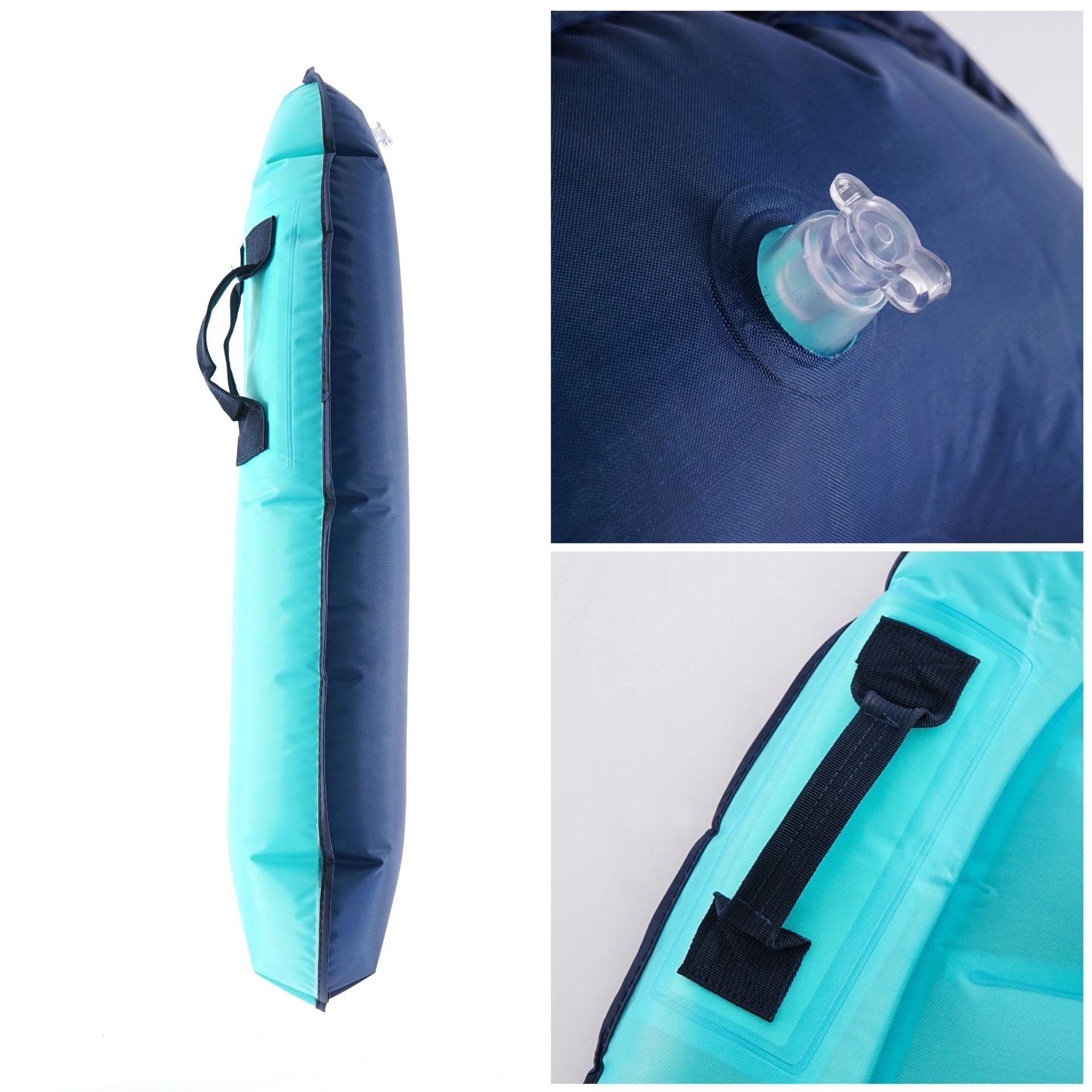 Oppustelig surfbræt-float til sjov i pool og på stranden