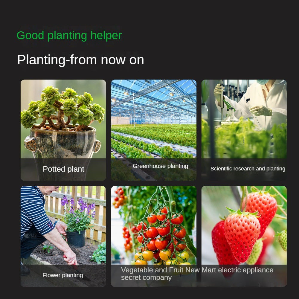 Medidor de solo 4 em 1 para monitorização precisa de plantas e solo