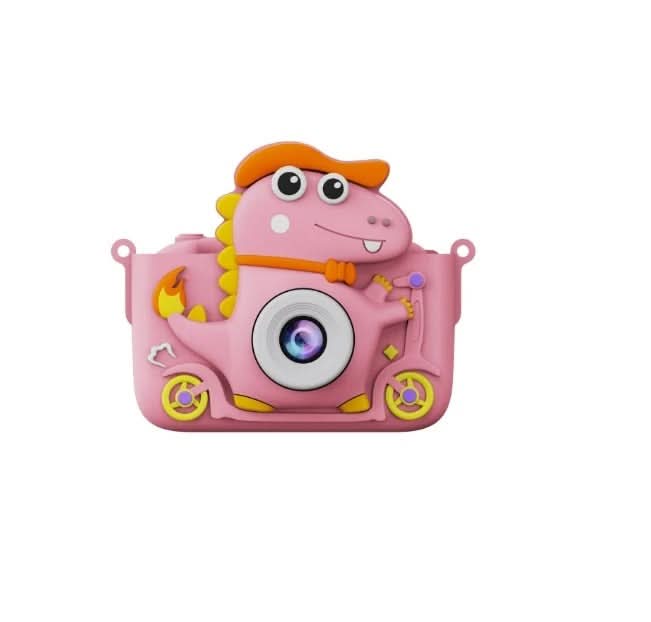 DinoVista Kids Camera With 1080p HD Dinosaur Design