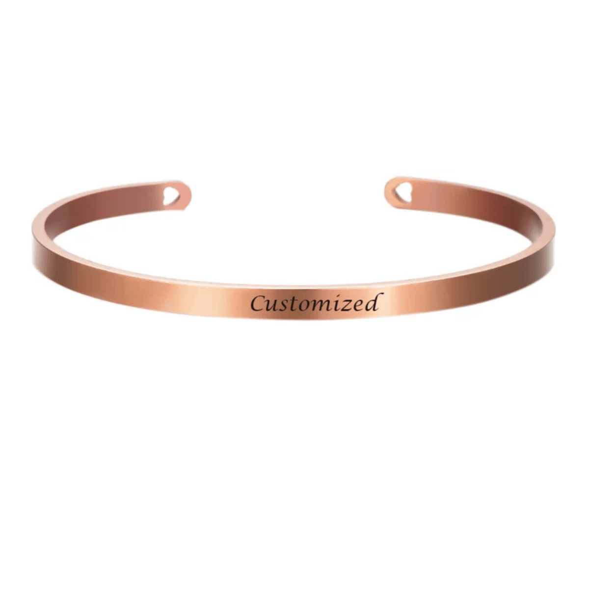 AuroraBrace Edelstahlarmband mit Gravur für individuelle Eleganz