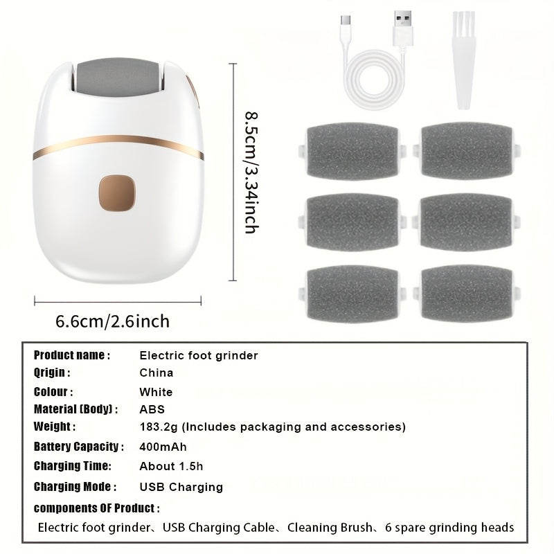 Electric Foot Scrubber Kit