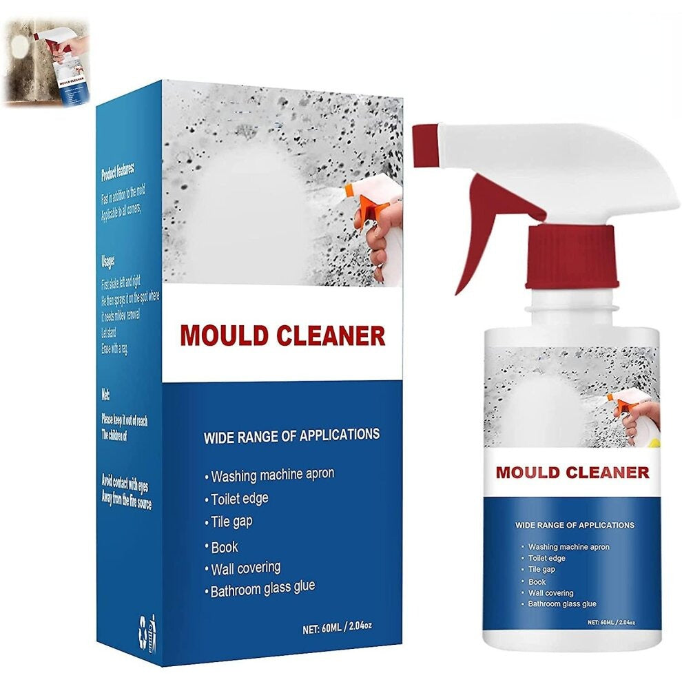 Fast-Acting Mildew Foam Cleaner and Deodorizer Spray for Surfaces