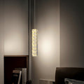 Lumina cylinder krystal LED lysekrone til stuer