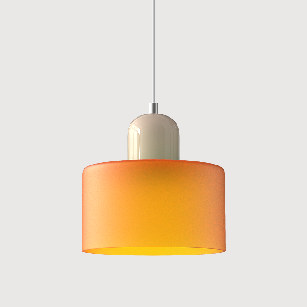 Kora glasspendel Bauhaus geometrisk design justerbar E27-sokkel