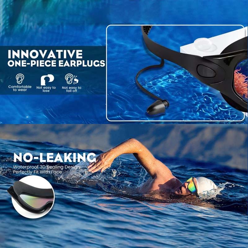 AquaVista Weitwinkel Anti-Beschlag Schwimmbrille für Erwachsene | Fervei