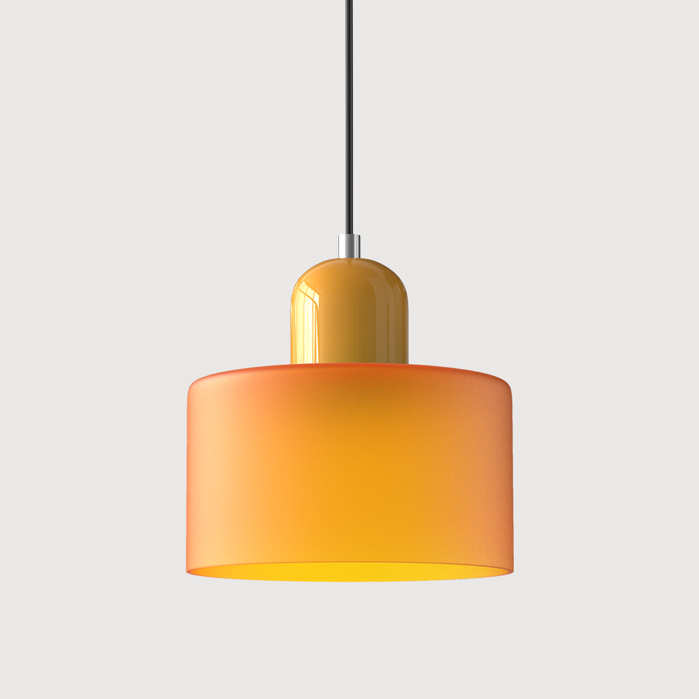 Kora glasspendel Bauhaus geometrisk design justerbar E27-sokkel