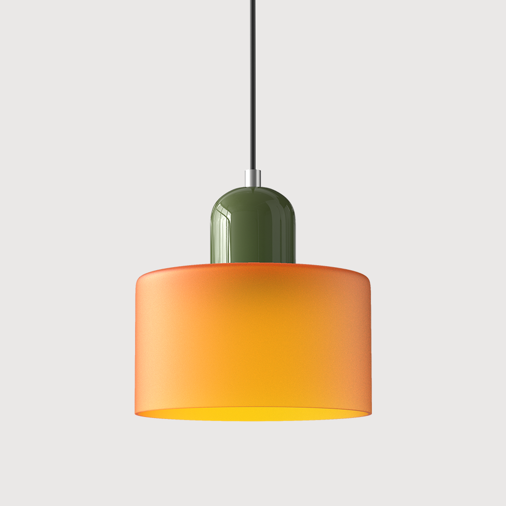 Kora glasspendel Bauhaus geometrisk design justerbar E27-sokkel