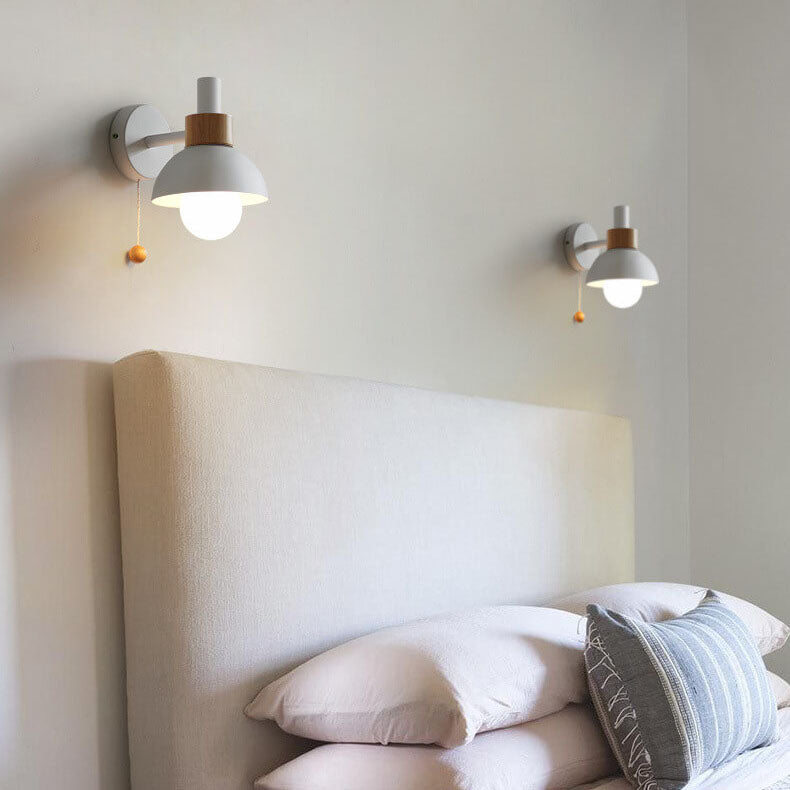 Fjordly Macaron Globe Wall Lamp With Soft Warm Pastel Glow