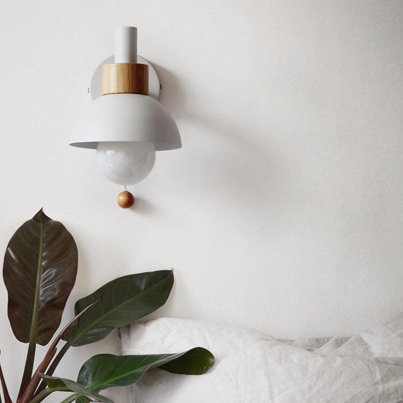 Fjordly Macaron Globe Wall Lamp With Soft Warm Pastel Glow
