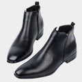 Aurelia Men's Chelsea Style Leather Boots With Sleek Look