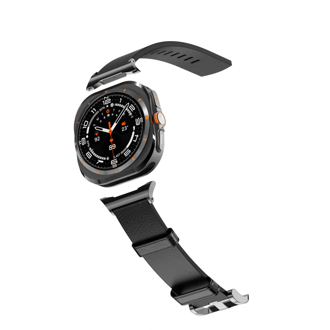 Horween Lederarmband kompatibel mit Samsung Galaxy Watch Ultra