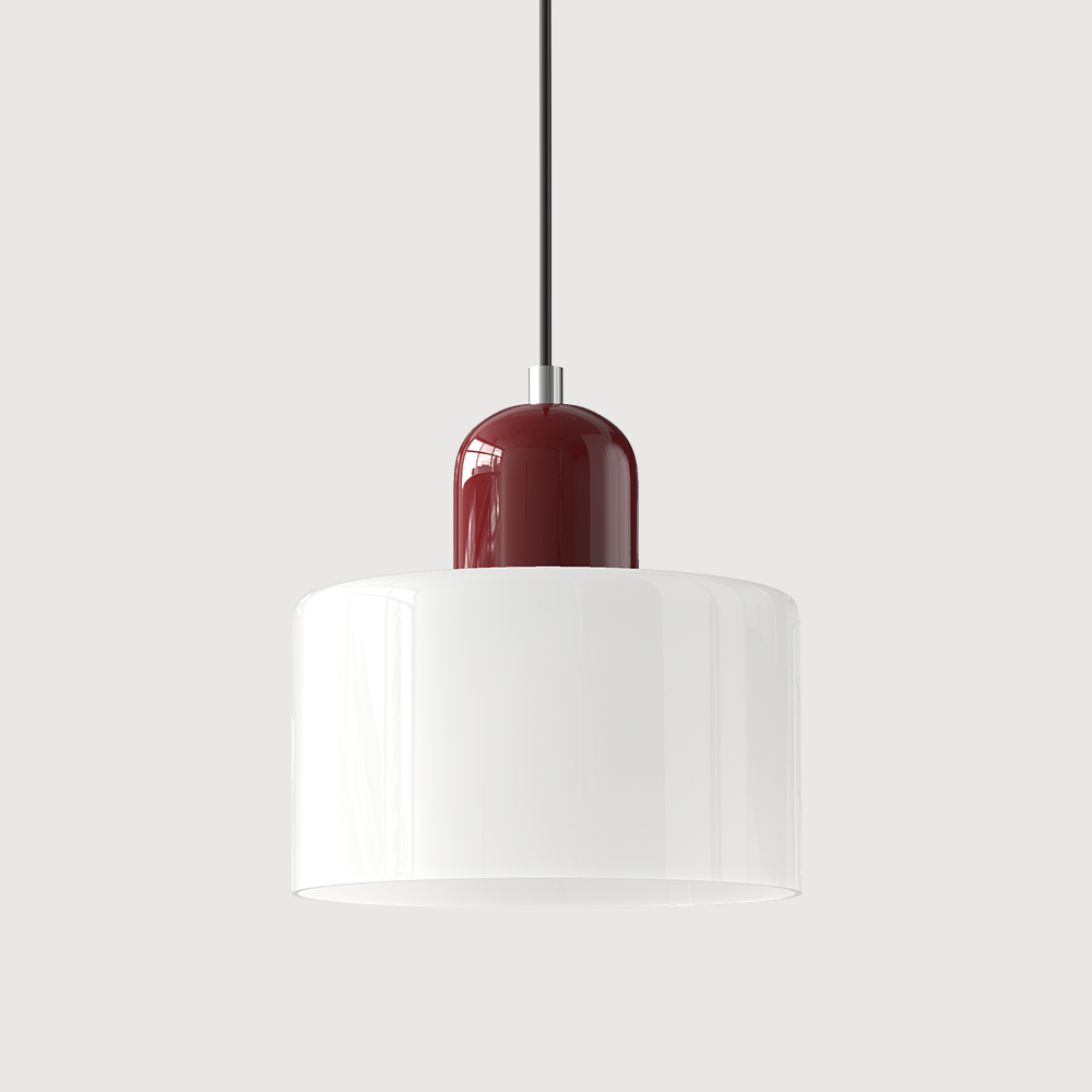 Kora glasspendel Bauhaus geometrisk design justerbar E27-sokkel