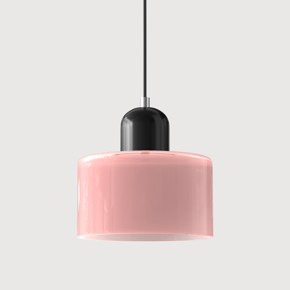 Kora glasspendel Bauhaus geometrisk design justerbar E27-sokkel