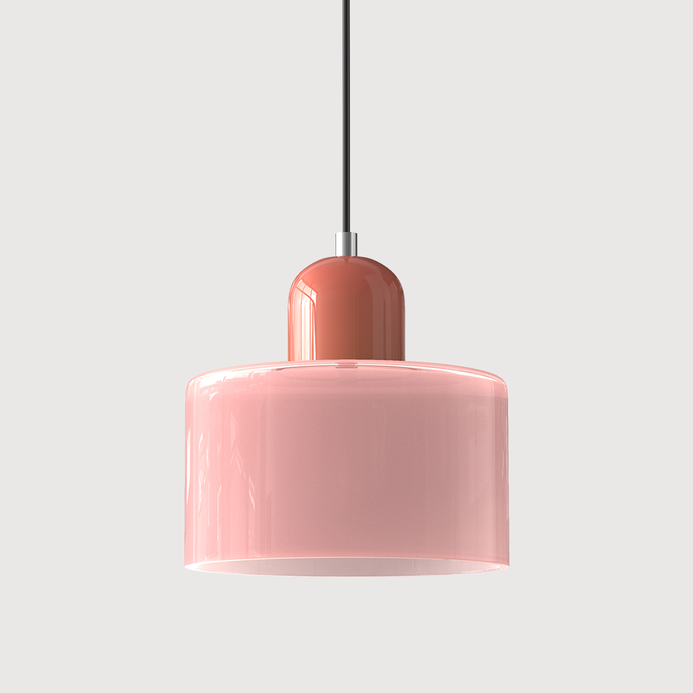 Kora glasspendel Bauhaus geometrisk design justerbar E27-sokkel