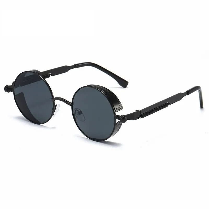 NovaView Vintage Runde Solbriller med UV400 Beskyttelse og Retro Design