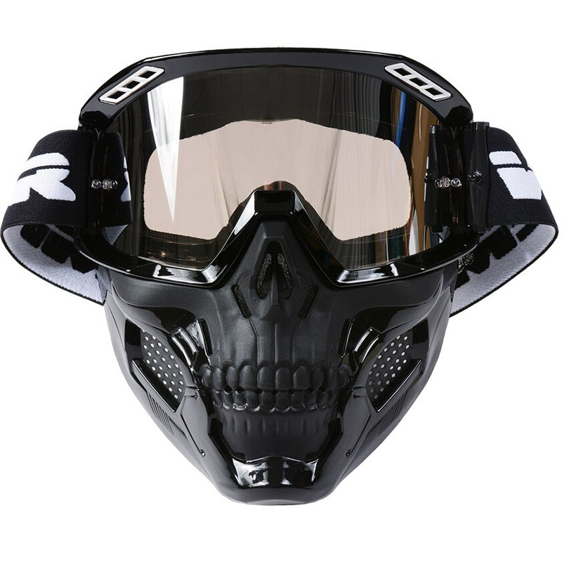 Brýle Skull pro motocyklisty s nárazuvzdorným PC sklem a pohodlím