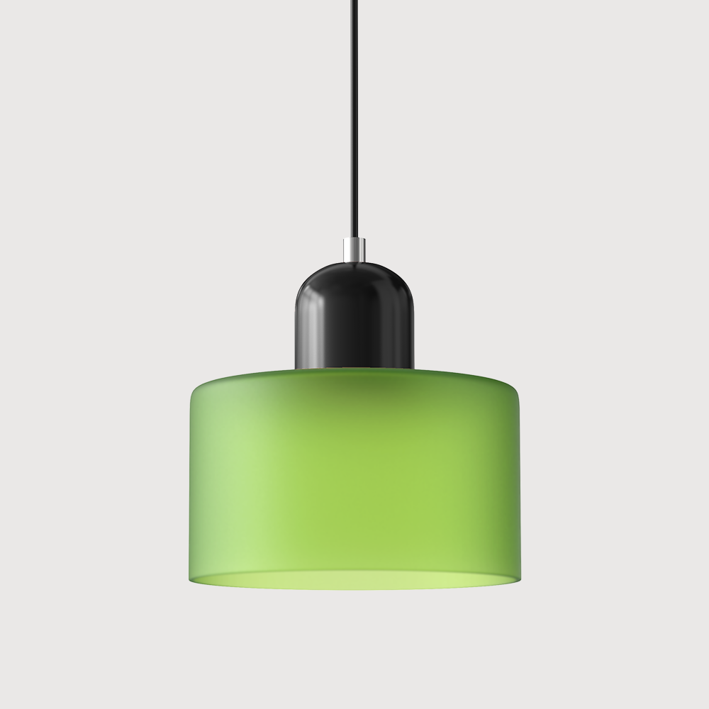 Kora glasspendel Bauhaus geometrisk design justerbar E27-sokkel