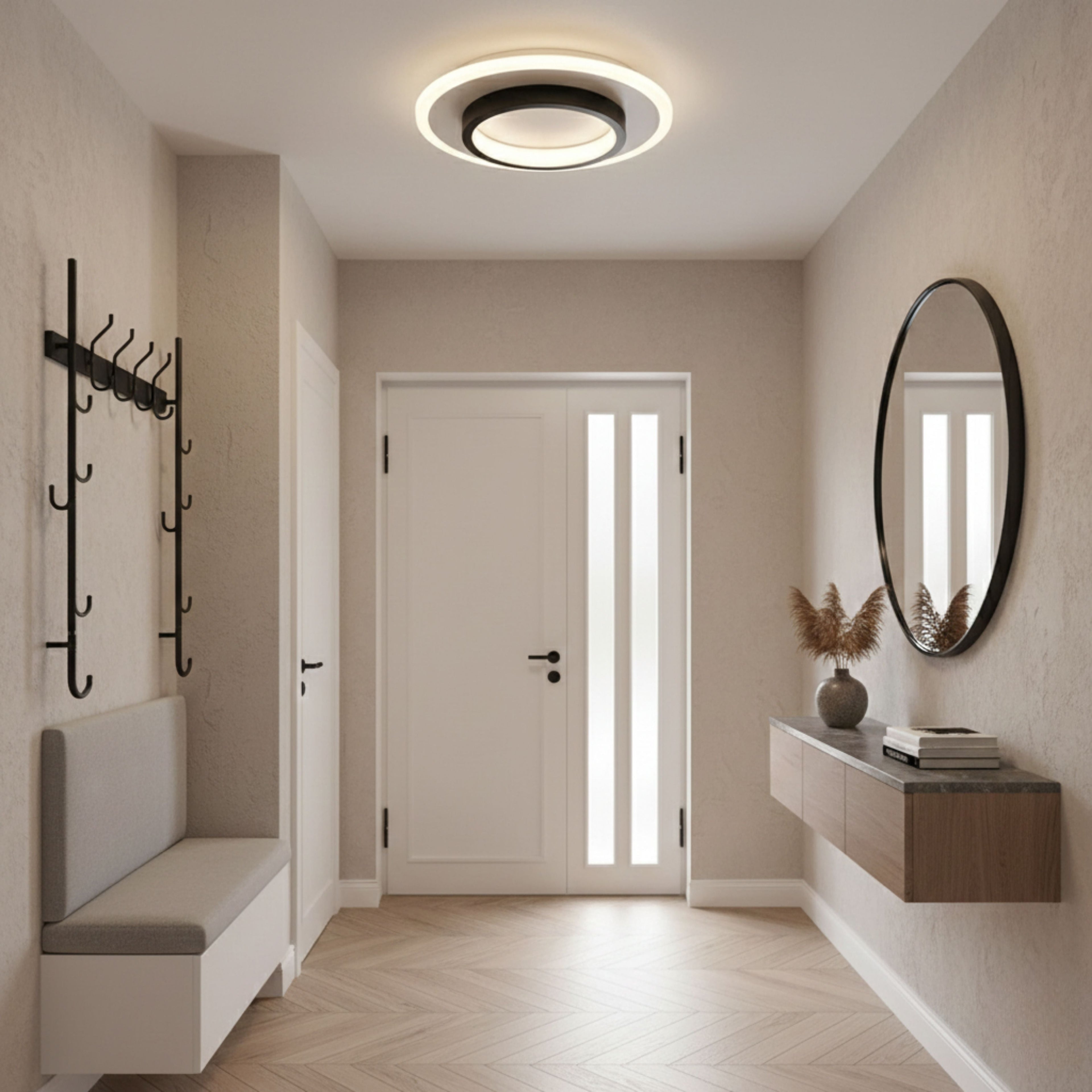 Současné elegantní LED stropní svítidlo AureaLux s přisazenou montáží