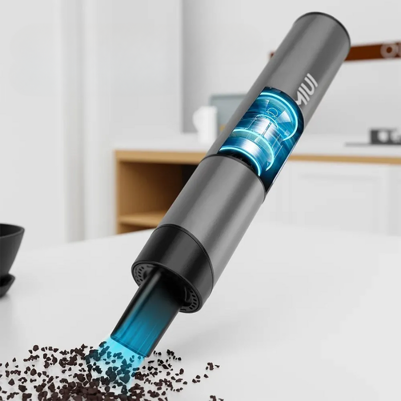 Compact USB Cordless Vacuum Three Attachments Included For Home Car And Desk Cleaning