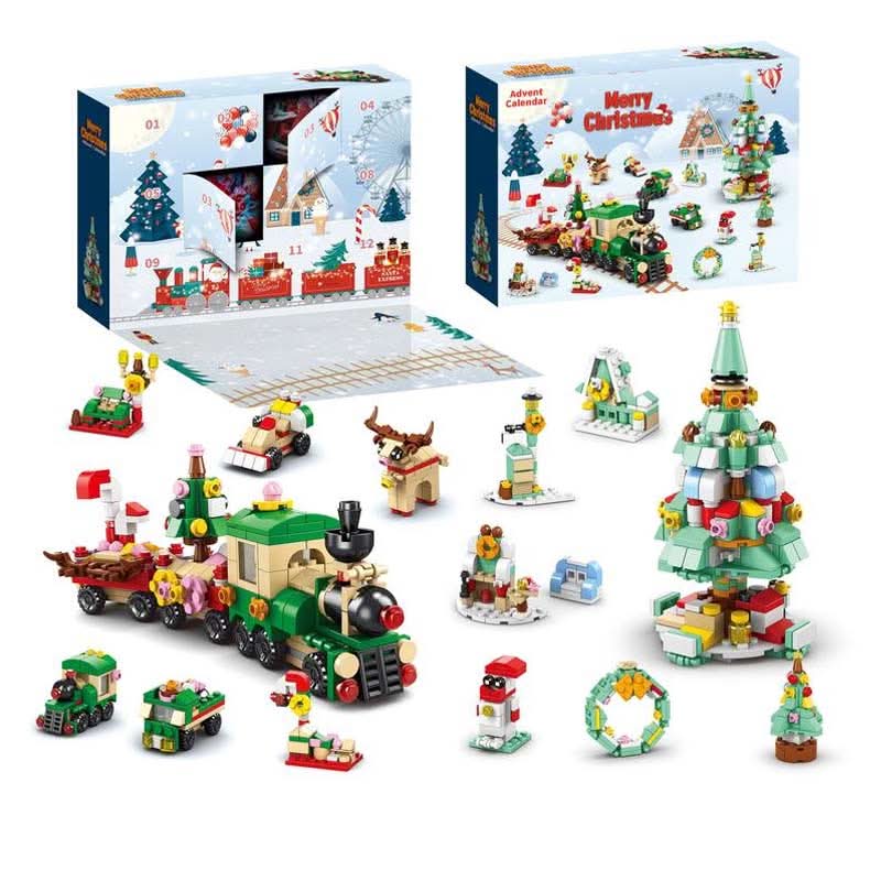 Set creativo di costruzioni BrightBuild Studio per Natale, per bambini dai 6 anni in su