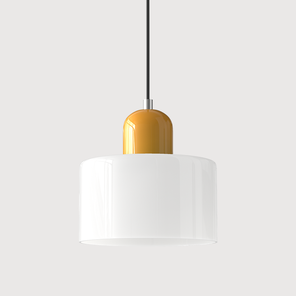 Kora glasspendel Bauhaus geometrisk design justerbar E27-sokkel