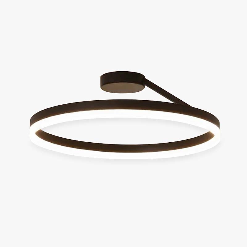 ArishaGlow Elegant LED Ceiling Light In Gold And Metal Finish