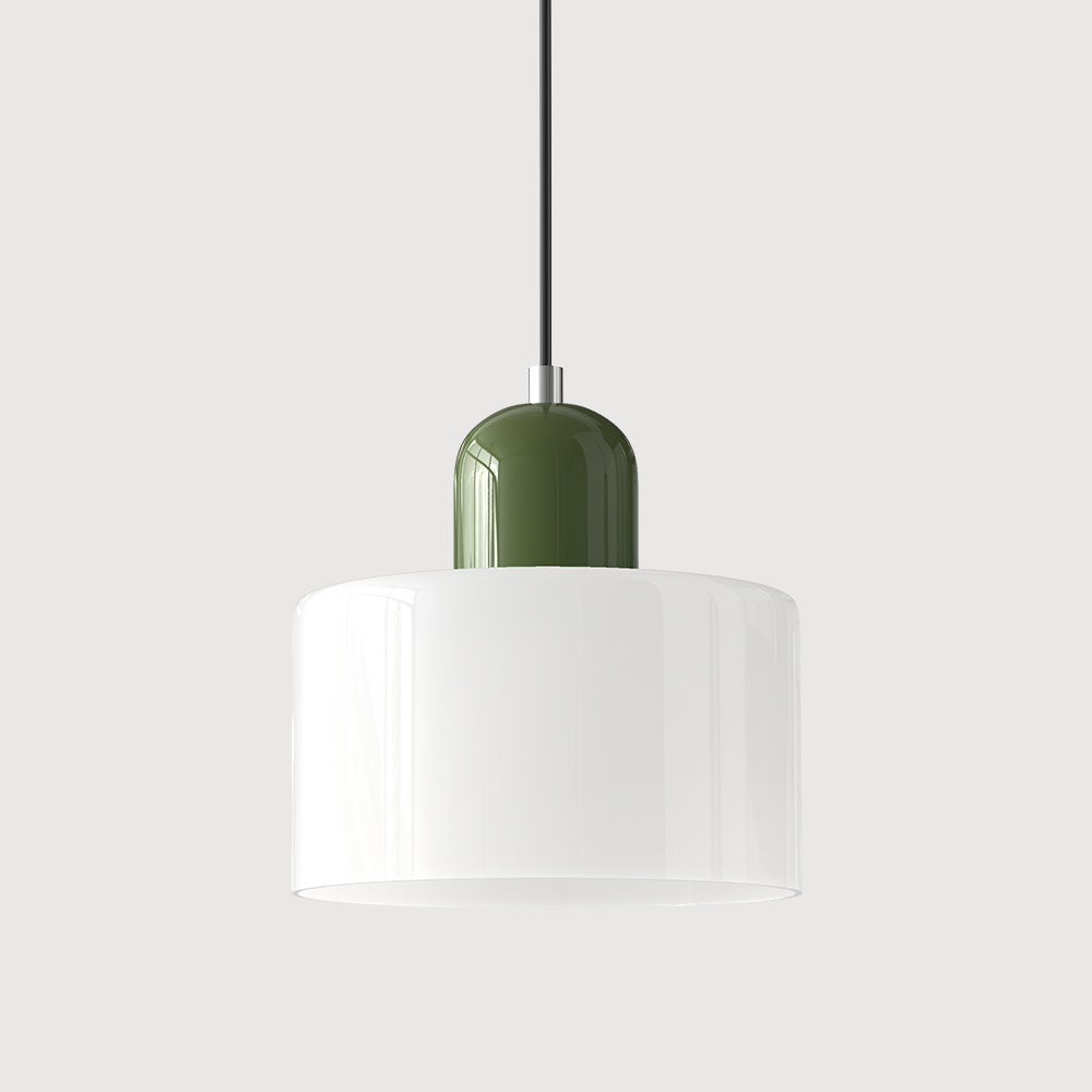 Kora glasspendel Bauhaus geometrisk design justerbar E27-sokkel