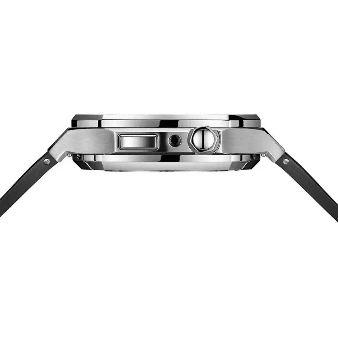 Kit cu bandă din silicon AP9009 și carcasă din oțel inoxidabil 316L pentru Apple Watch